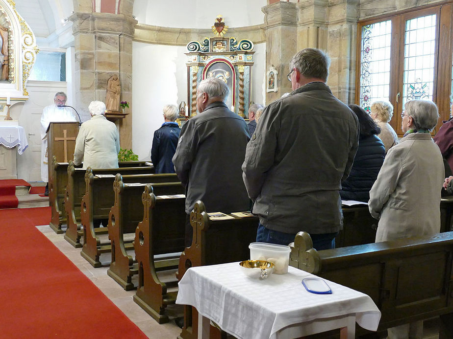 Maigottesdienst in der Weingartenkapelle (Foto: Karl-Franz Thiede)